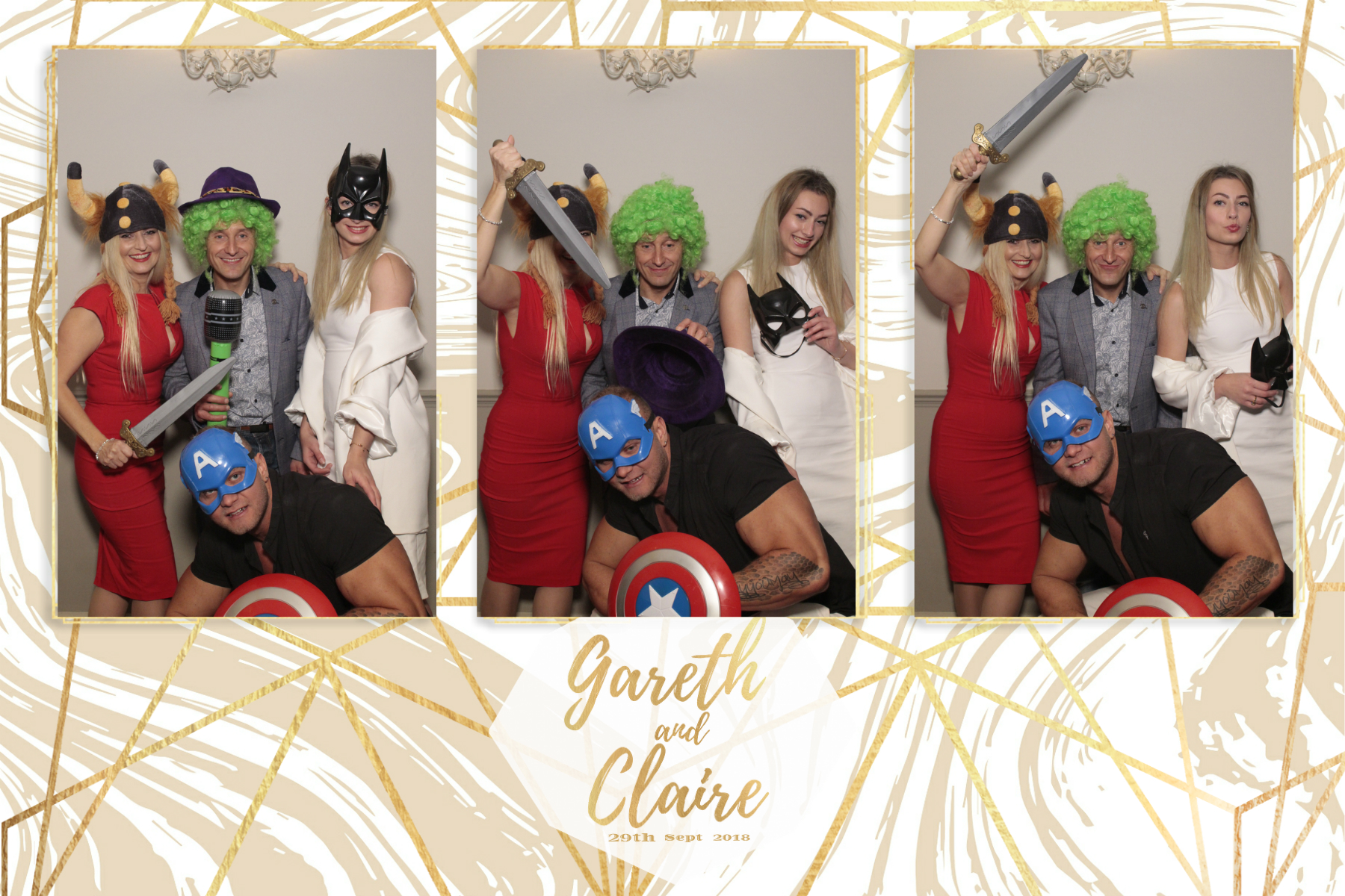 Claire & Gareth's Wedding | View more photos from the event at gallery.myphotoboothexperience.co.uk/u/MyPhotoBoothExperienceLtd/Claire-Gareths-Wedding
